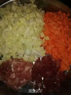 Make Egg fried rice step 1