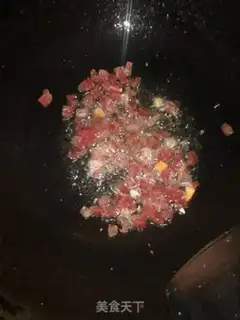 Make Egg fried rice step 2