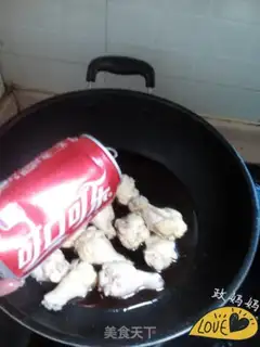 Make Coke chicken leg step 1