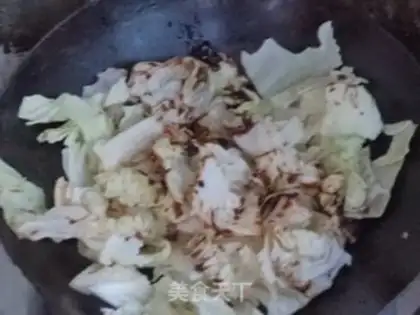 Make Soy cabbage step 4