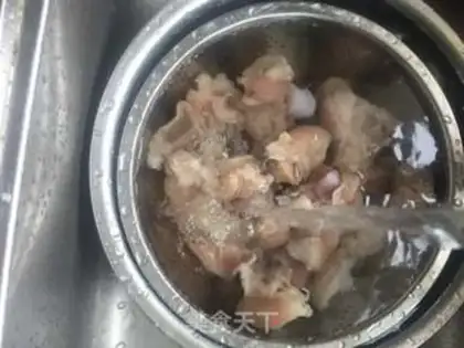 Make Soybean pig hoof step 1