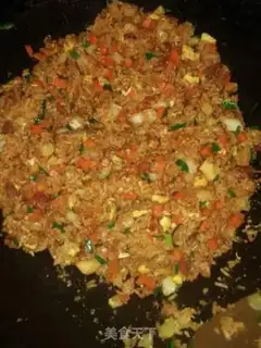 Make Egg fried rice step 8