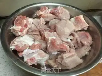 Make Red burn ribs step 0