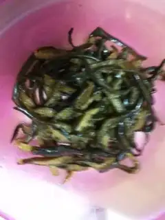 Make Frozen seaweed step 1