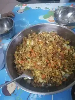 Make Egg fried rice step 9