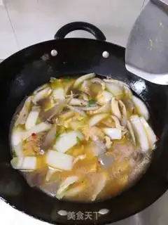 Make Hot cabbage vegetable pot step 5