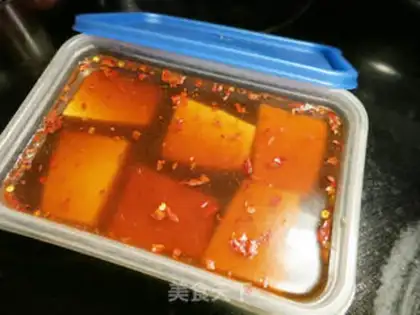 Make Air-cooked tofu step 2