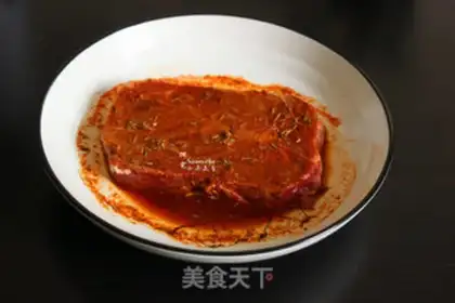 Make Red steak step 1