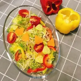 Make Vegetable salad step 1