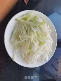 Make Garlic radish step 0