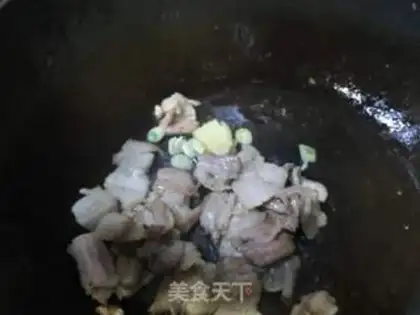Make A casserole, bean curd step 8
