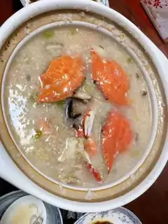 Make Seafood congee step 4