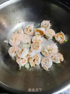 Make Shrimp fried broccoli step 2