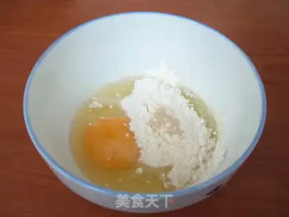 Make Pumpkin eggcake step 3