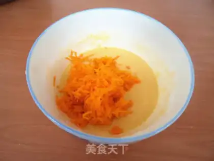 Make Pumpkin eggcake step 4