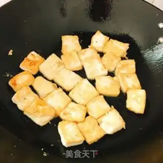 Make Garlic tofu step 3