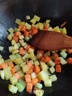 Make Curry beef rice step 5