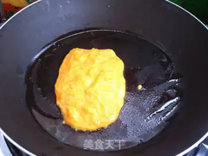Make Pumpkin eggcake step 6