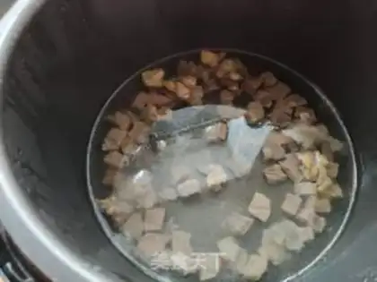 Make Curry beef rice step 6