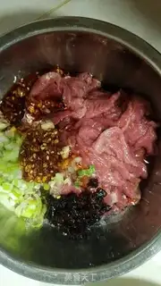Make Cream beef step 1