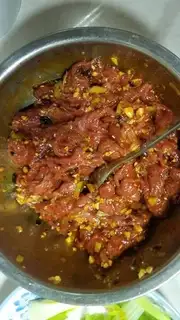 Make Cream beef step 2