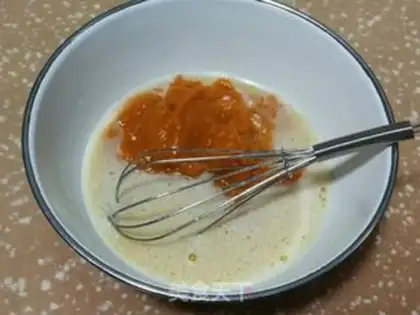 Make Pumpkin chestnut cake step 2