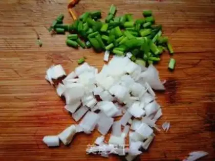 Make Worm and grass pancakes step 2