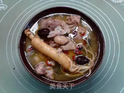 Make Psychic chicken soup step 10