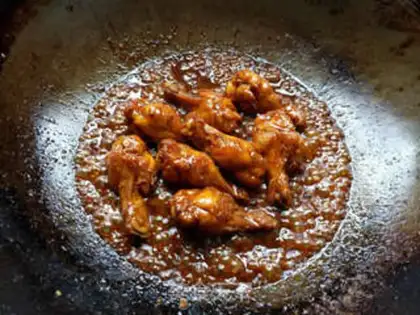 Make Red roast wings step 8