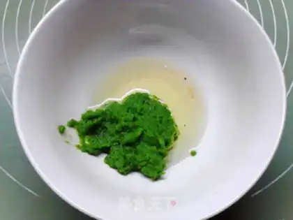 Make Spinach mudskin step 1