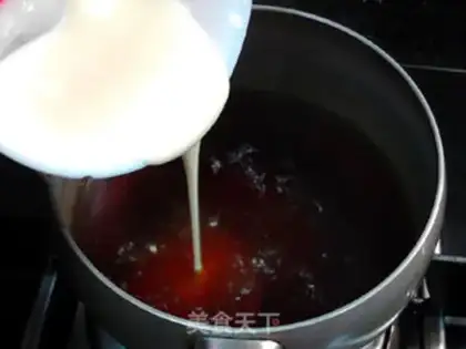 Make Black milk tea step 7