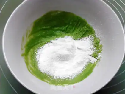 Make Spinach mudskin step 2