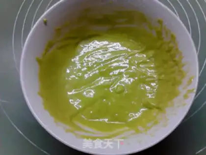 Make Spinach mudskin step 4