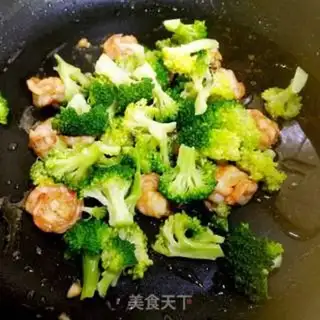 Make Shrimp broccoli step 5