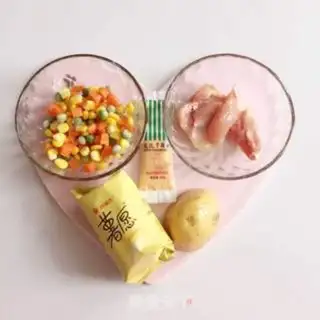 Make Potato chicken salad step 0