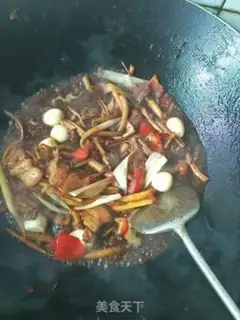 Make Tea, mushrooms, quail eggs step 8