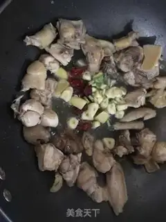 Make Chicken stew potatoes step 2