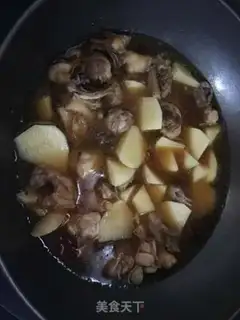 Make Chicken stew potatoes step 3