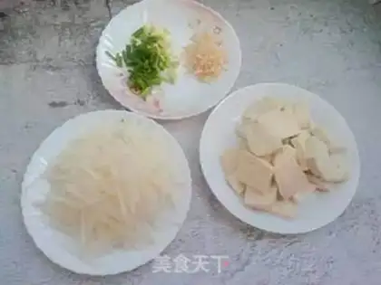 Make # Rhodish tofu # step 1