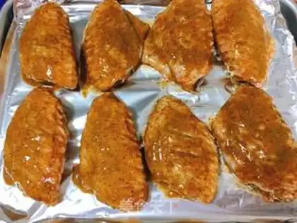 Make Boiled wings step 4