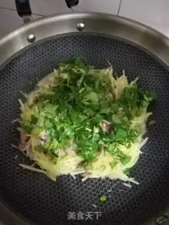 Make Scrambled potatoes step 6