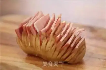 Make A thousand-storey accordion potatoes step 11