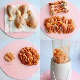 Make Homemade chicken balls step 1