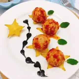 Make Homemade chicken balls step 8