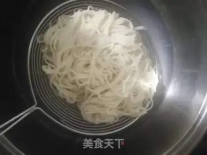 Make Soy noodles step 3