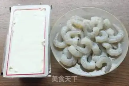 Make Shrimp tofu step 0
