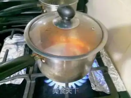 Make Chicken wings with eggplant juice step 12