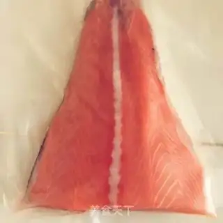 Make The salmon stabbing step 0