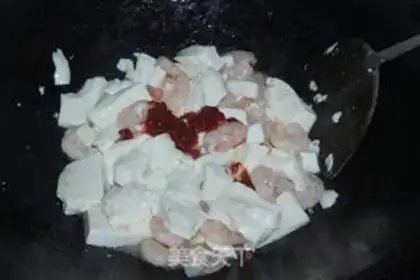 Make Shrimp tofu step 5