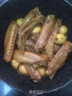 Make Red duck wings step 9
